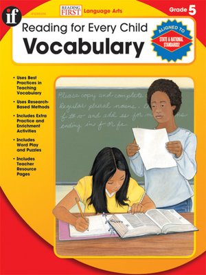 cover image of Vocabulary, Grade 5